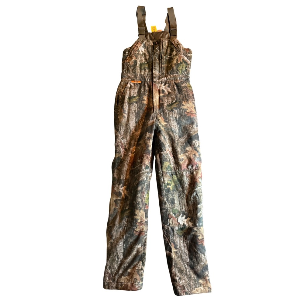 SHE Outdoor Insulated Hunting Bibs Womens XS Camo Thermolite Overalls